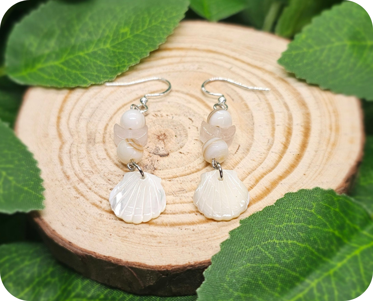 Boucles Nacre Lunaire