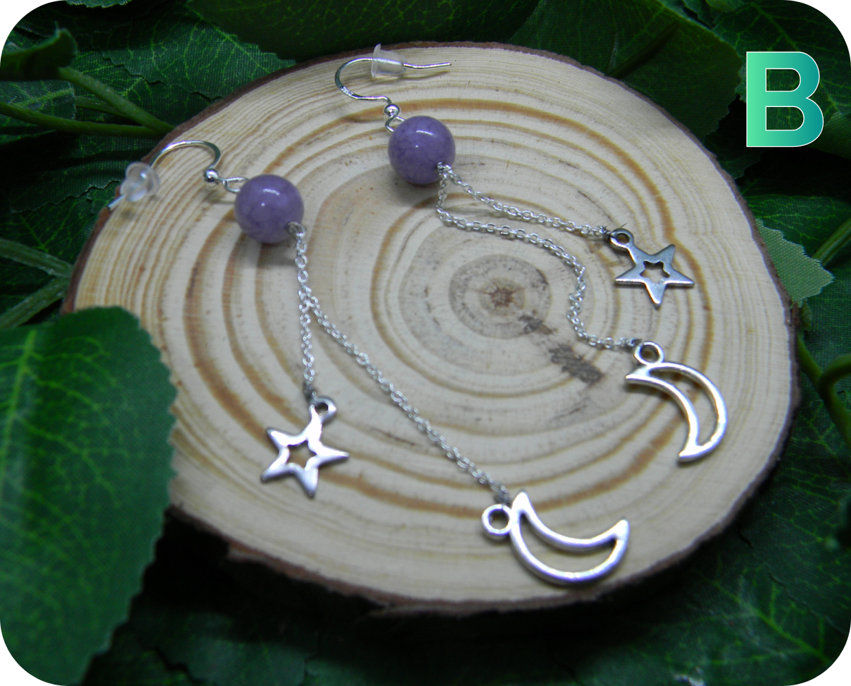 Boucles d'Oreilles Cascades Astrales