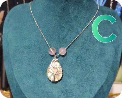 Collier Lune Irisée