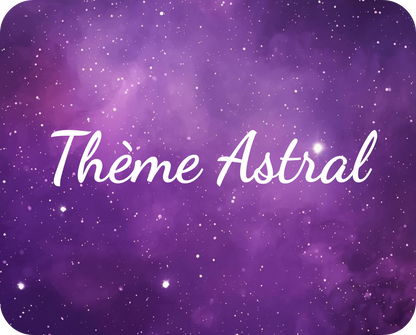 Thème Astral Personnalisé (par e-mail – PDF)