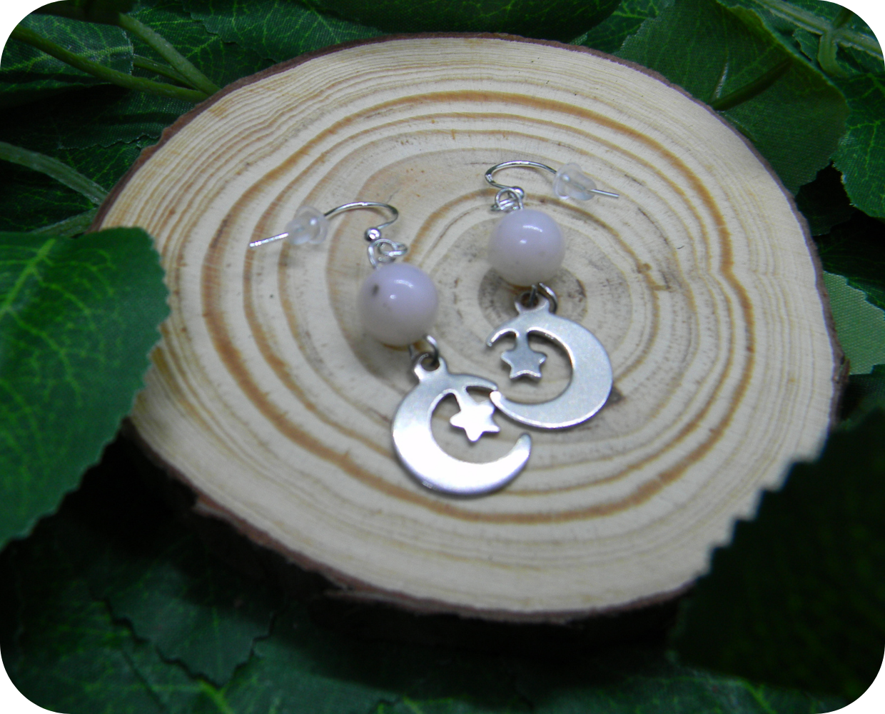 Boucles d'Oreilles Douces Lunes