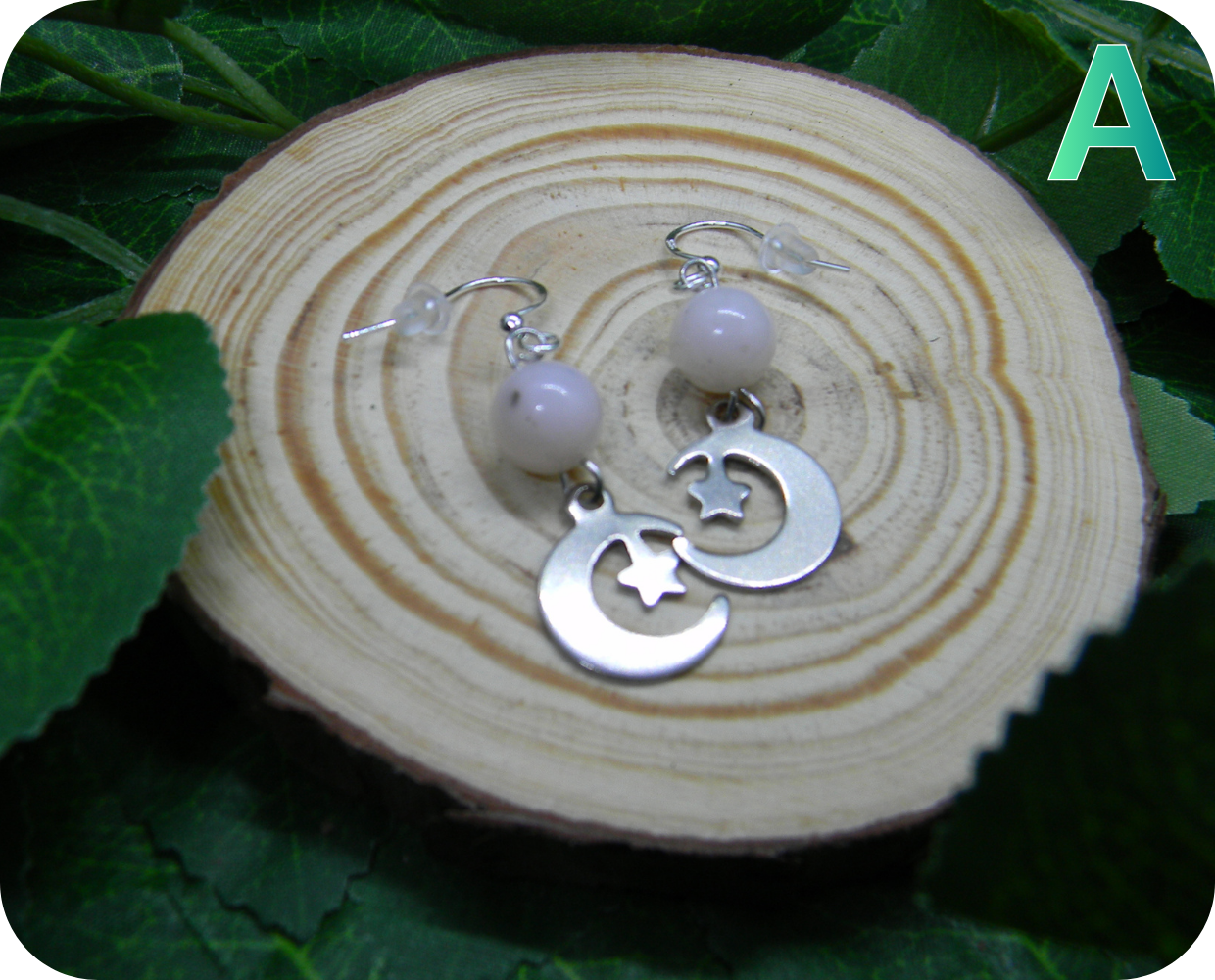 Boucles d'Oreilles Douces Lunes