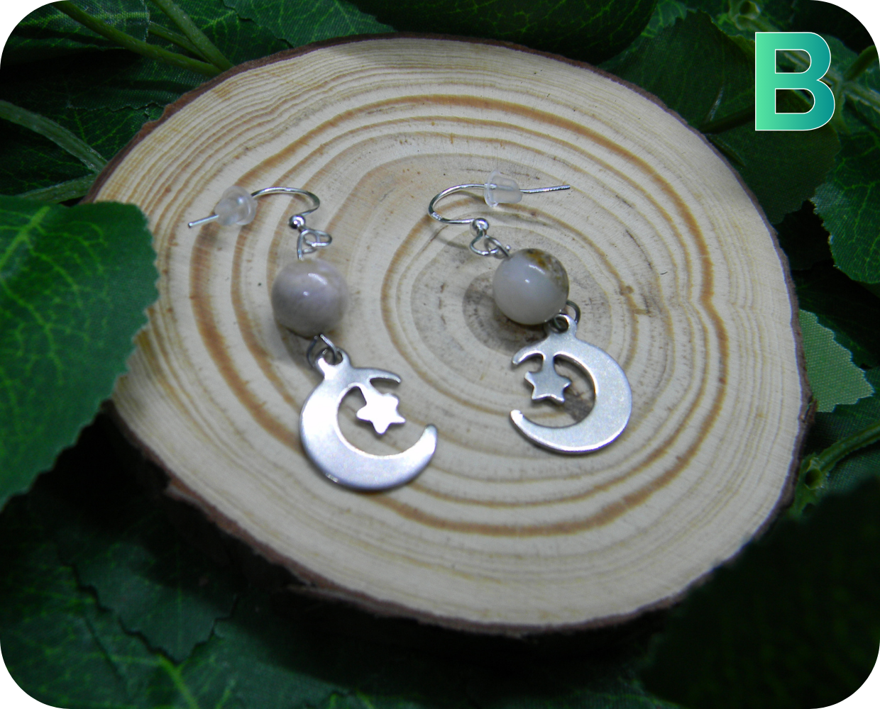 Boucles d'Oreilles Douces Lunes