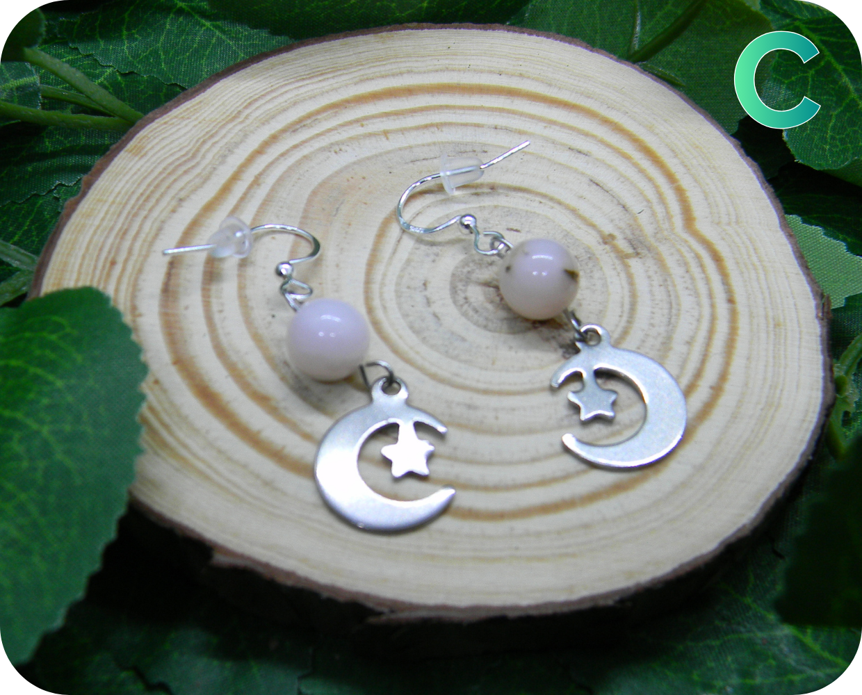 Boucles d'Oreilles Douces Lunes