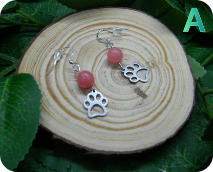 Boucles d'Oreilles Pattes Douces