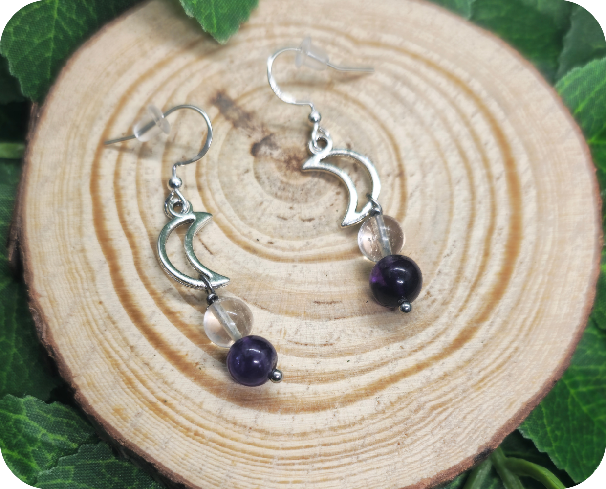 Boucles d'Oreilles Éclats lunaires