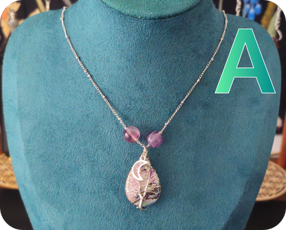 Collier Lune Irisée