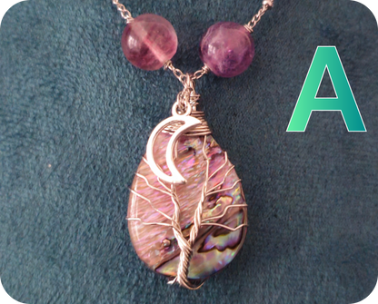 Collier Lune Irisée