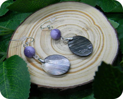 Boucles d'Oreilles Kitsune Nocturne